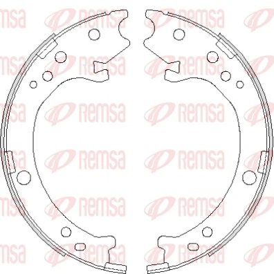 Zapatas de freno de mano para Honda CR-V RD