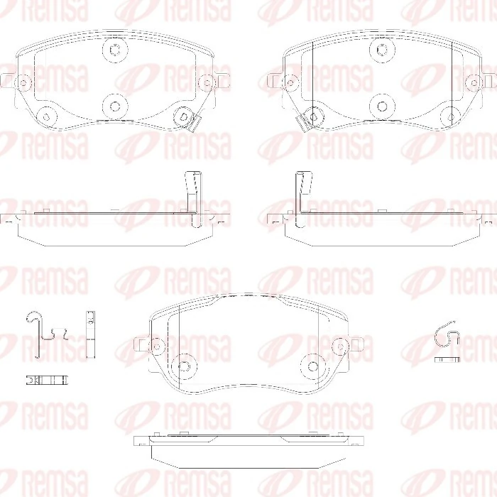 Pastillas de freno 77368941 Fiat/Alfa/Lancia