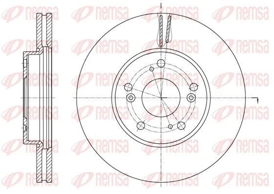 Disco de freno Honda Civic  (FC, FK)