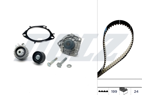 Kit distribución para Fiat 500  (334)