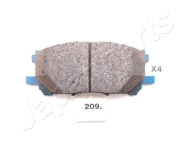 PA209AF Japan Parts Pastillas delanteras