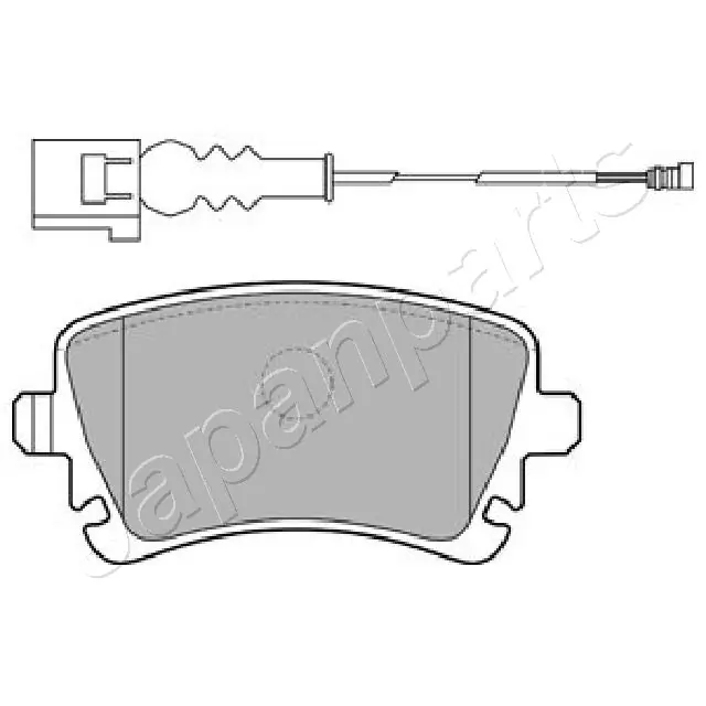 PP0922AF Japan Parts Pastillas freno traseras