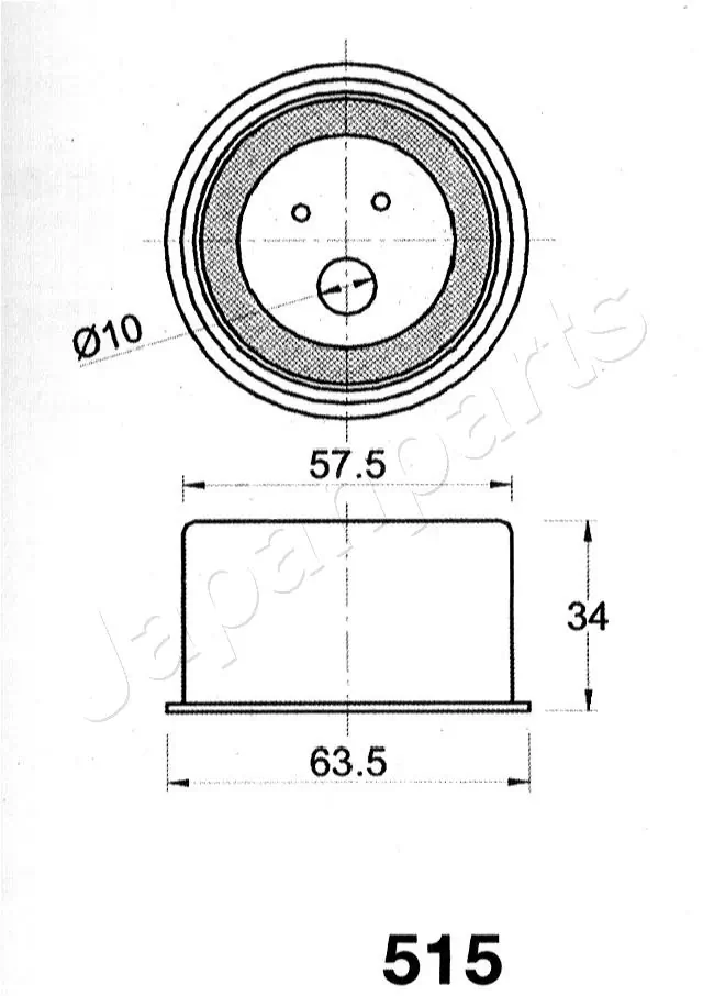 BE515 Japan Parts Rodillo de cadena