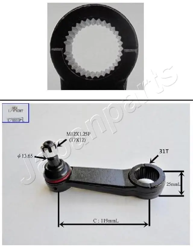 PIH00 Japan Parts Brazo pitman