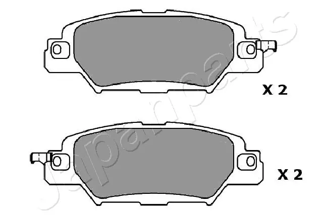 PP318AF Japan Parts Pastillas freno traseras