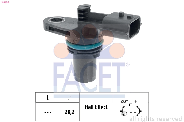 Sensor de posición del árbol de levas Nissan Qashqai 2 J11