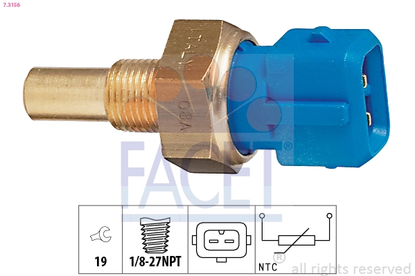 Sensor de temperatura del refrigerante Ford Escort V hatchback (GAL) (1990 - 1992) precio, desde 8,31 EUR