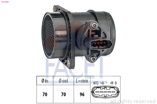 Sensor de flujo de aire para Alfa Romeo 147  937
