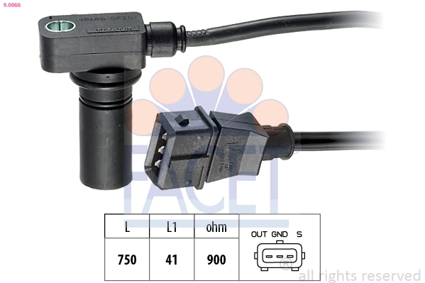 Comprar Sensor de cigüeñal Audi 100 C4 4A2