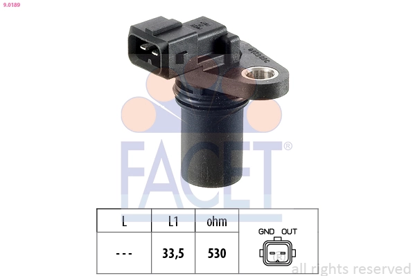 Sensor de árbol de levas 81077 NGK