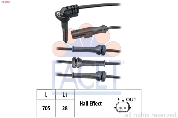 Sensor ABS de rueda delantera Renault DUSTER I SUV (HS) (2010 - 2026) precio, desde 23,49 EUR