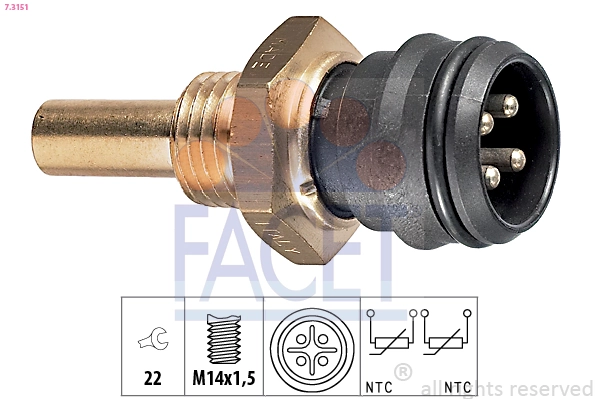 Sensor de temperatura del refrigerante VAG 0085423217 precio, desde 13,31 EUR