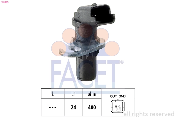 144329 EFI Sensor de posición del cigüeñal