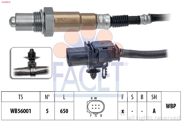 Sensor de oxígeno Citroen Jumper 