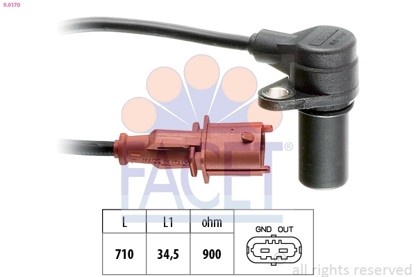 81396 NGK Sensor de posición del cigüeñal