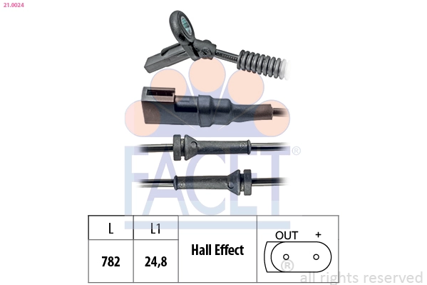Sensor ABS de rueda delantera Ford Fiesta Mk5 hatchback (JH, JD) (2001 - 2008) precio, desde 36,36 EUR