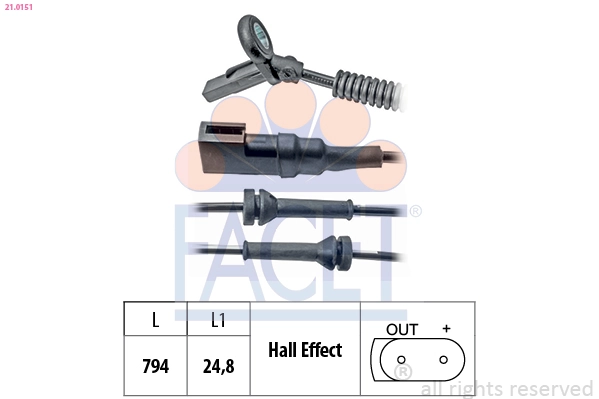 Sensor ABS de rueda delantera Ford Fusion familiar (JU) (2002 - 2012) precio, desde 24,56 EUR