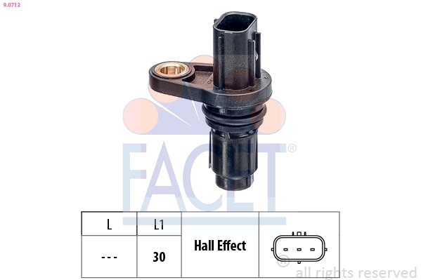 Sensor de árbol de levas SAC105 Magneti Marelli