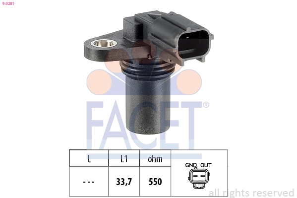 Sensor de posición del árbol de levas Ford Maverick 2 1N2