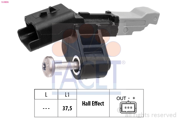 Sensor ckp para Opel CROSSLAND  (P17)