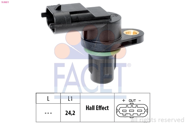 Sensor de posición del árbol de levas Volvo V40 525, 526