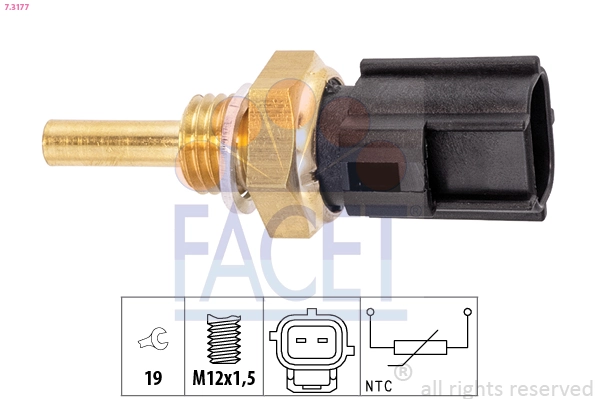 Sensor de temperatura del refrigerante Jaguar X-type sedán (CF1) (2001 - 2009) precio, desde 27,37 USD