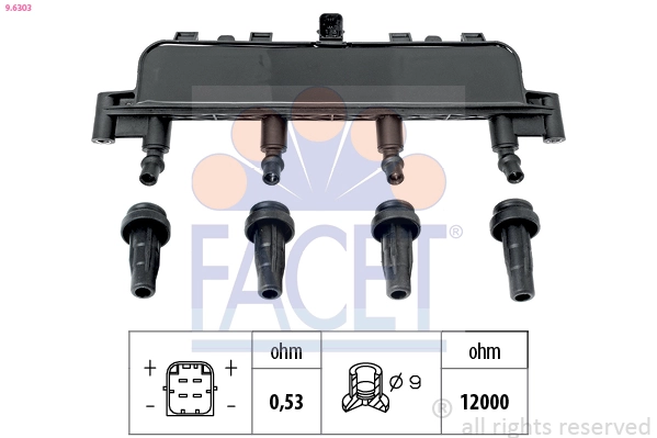 Bobina de encendido EFI 154301