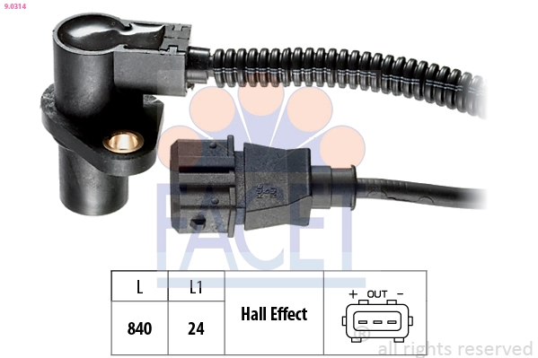 Generador de impulsos, cigüeñal  Opel Astra F hatchback (53, 54, 58, 59) (1991 - 1998) precio, desde 31,41 EUR