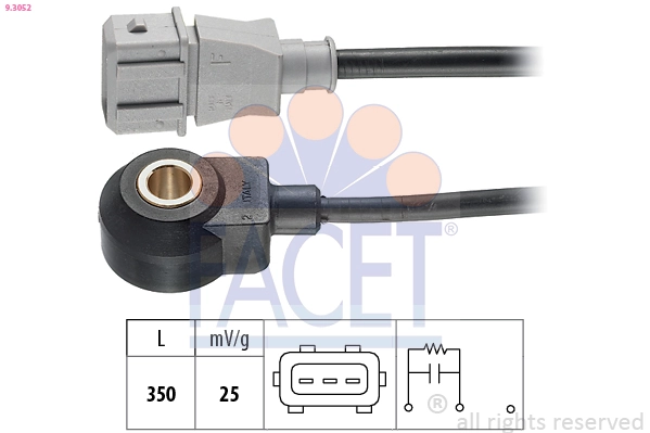 Sensor de detonaciones Chevrolet Aveo III sedán (T300) (2011 - 2020) precio, desde 15,65 EUR