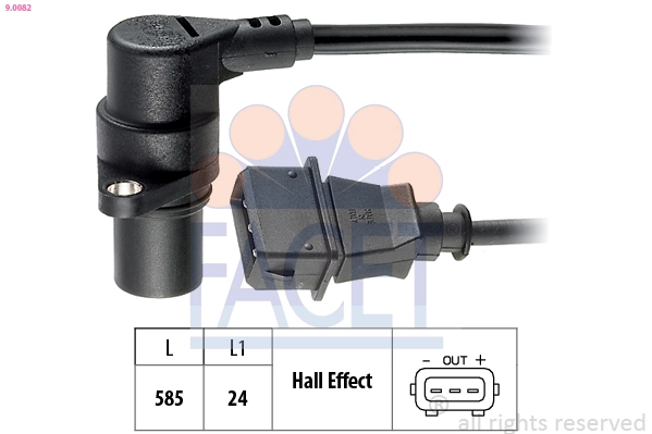 Generador de impulsos, cigüeñal  Volkswagen Passat B3, B4 familiar (3A5, 351, 315) (1988 - 1997) precio, desde 56,58 USD