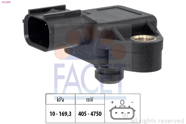 Sensor, presión colector de admisión  Acura MDX II SUV (YD2) (2007 - 2009) precio, desde 24,97 EUR
