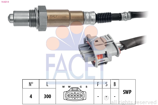 855390 General Motors Sensor de oxígeno previo al catalizador