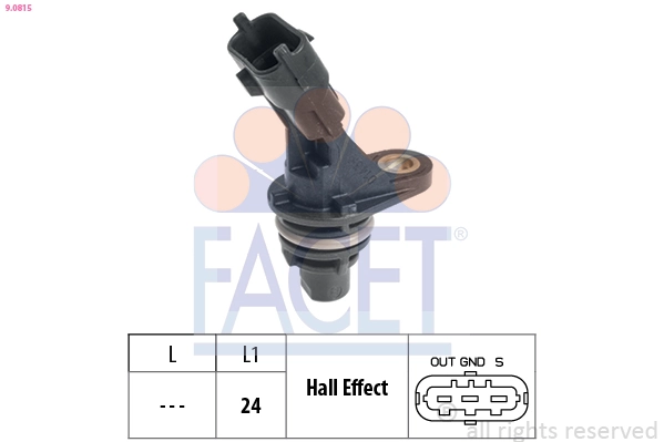 Sensor de posición de árbol de levas Ford Puma (J2K, CF7)