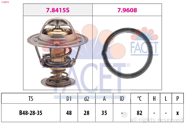 Termostato refrigerante Toyota RAV4 I Cabrio