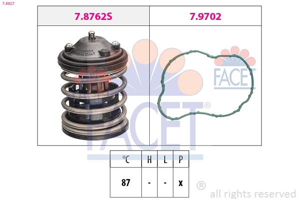 Termostato refrigerante BMW 7  (F01, F02, F03, F04)
