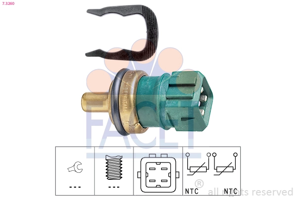 Sensor de temperatura del motor Audi A6  (4A5)