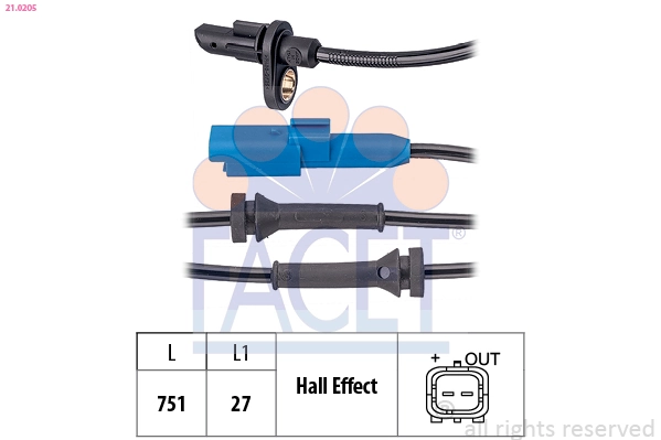 Sensor revoluciones de la rueda, trasero Peugeot/Citroen 3556312 precio, desde 23,44 EUR