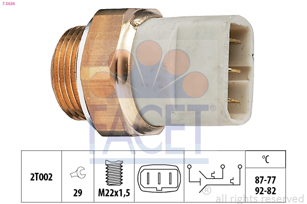 Comprar 1341005 Opel Sensor de temperatura del refrigerante, salpicadero