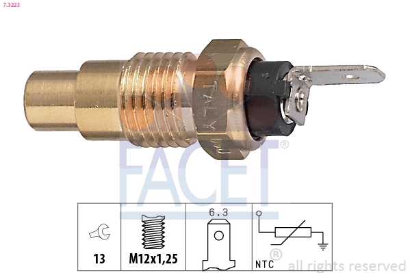 Sensor de temperatura del refrigerante Sankei KW11N precio, desde 8,66 EUR