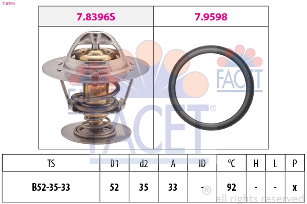 Termostato refrigerante Ford Transit IV