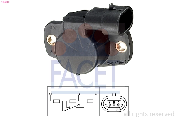 Comprar Sensor de posición del acelerador Renault 19 II B53, C53 a bajo precio