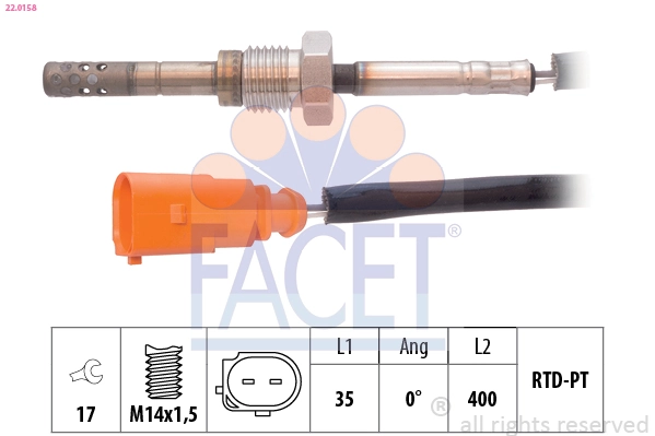Sensor de temperatura de gases de escape después del filtro de partículas Magneti Marelli STS0083 precio, desde 50,89 EUR