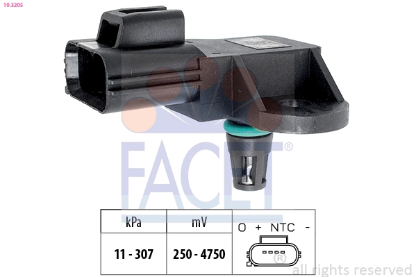 Sensor, presión colector de admisión  VAG 6C119F479AB precio, desde 24,24 EUR