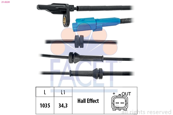 Sensor ABS de rueda delantera Citroen C4 Cactus SUV (2014 - 2026) precio, desde 30,59 EUR