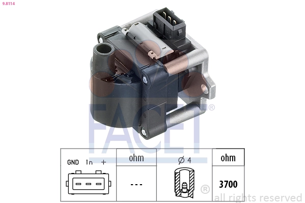 Bobina de chispa Audi 80 B4 sedán (8C2) (1991 - 1994) precio, desde 25,38 EUR