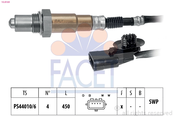 Sensor de oxígeno Renault Kangoo I