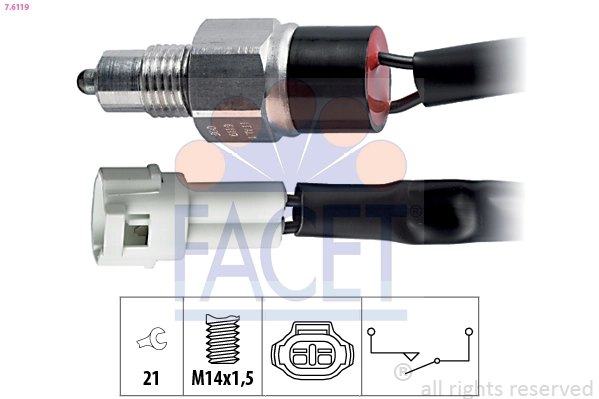 Interruptor de marcha atrás  Swift II sedán (1989-2001) original desde 17,08 €