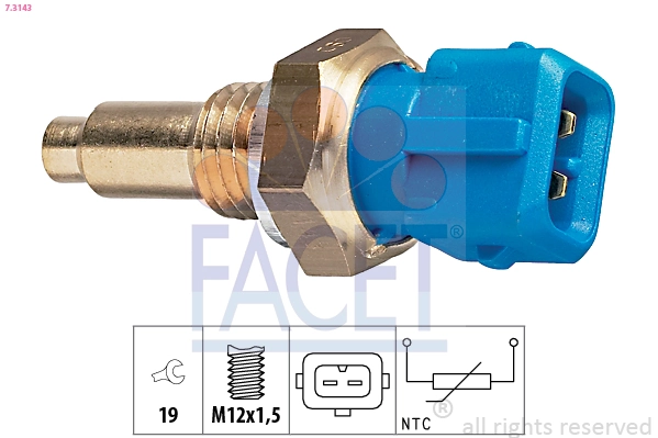 Sensor de temperatura del refrigerante Volvo 3447882 precio, desde 8,74 EUR