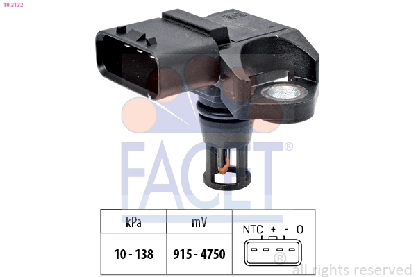 Comprar APS75 Magneti Marelli Sensor de presión del colector de admisión