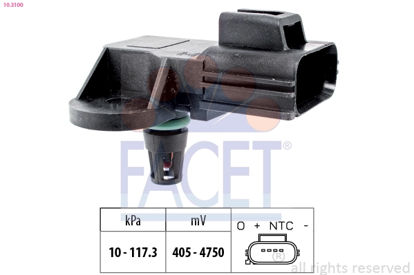 Comprar 8942097209 Daihatsu Sensor de presión del colector de admisión